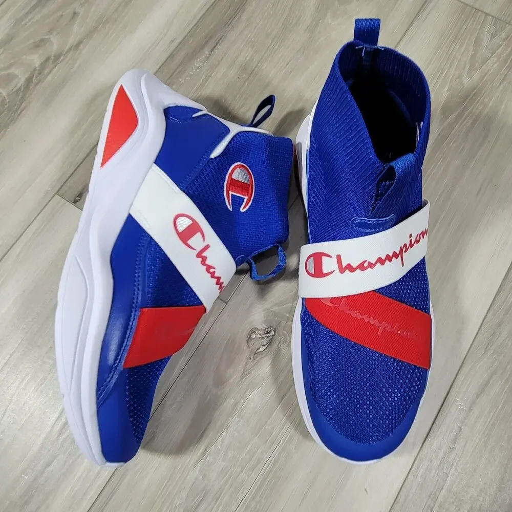Champion Sneaker Women's 9W White/Blue Lady Legend V Over